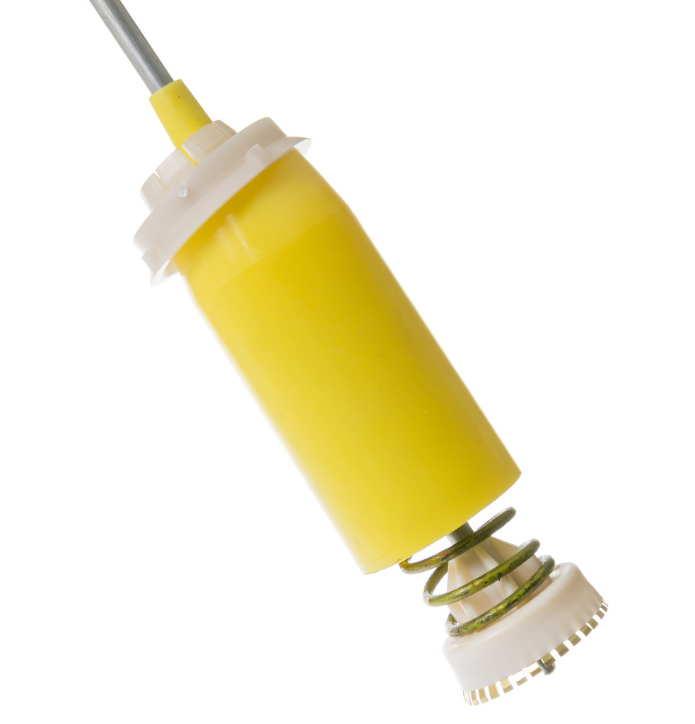 WG04F01776 - Genuine OEM GE Top Load Washer Suspension Rod, Yellow
